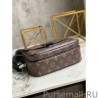 Inspired S Lock Messenger Monogram Macassar M45806