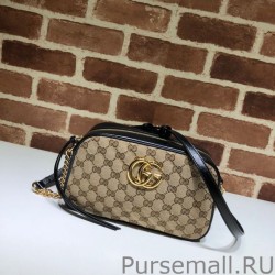 Knockoff GG Marmont Small Shoulder Bag 447632 Black