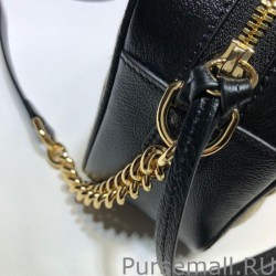 Knockoff GG Marmont Small Shoulder Bag 447632 Black