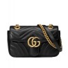 7 Star GG Marmont Matelasse Mini Bag 443497 Black