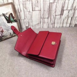 1:1 Mirror Dionysus Leather Shoulder Bag 403348 Red