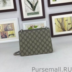 Copy Gucci Dionysus GG Supreme Mini Shoulder Bag 421970 Khaki