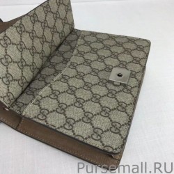 Copy Gucci Dionysus GG Supreme Mini Shoulder Bag 421970 Khaki