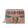 Fashion Dionysus Embroidered Shoulder Bag 403348 Coffee