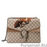 UK Gucci Dionysus GG Supreme Embroidered Bags 400235 KHNTN 8700