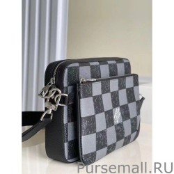 Copy Trio Messenger Bag Damier Leather N80401