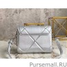 Perfect Twist PM Bag In Silver Lambskin M59031