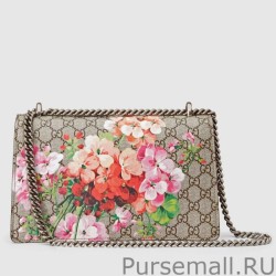 Designer Gucci Dionysus Blooms Print Shoulder Bags 400249 KU23N 8693