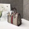 Luxury Ophidia small GG tote bag 547551 Dark Coffee