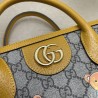 Perfect Ophidia GG Tote Bag 660531 Teddy Bear