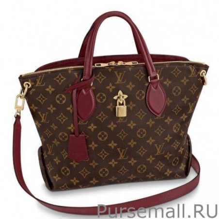 UK Flower Zipped Tote MM Monogram M44348