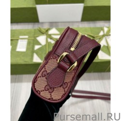 Perfect Ophidia mini bag with Web 517350 Mauve