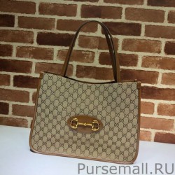 High Quality 1955 Horsebit Medium Tote Bag 623694 Brown