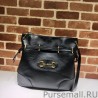 7 Star 1955 Horsebit Messenger Bag 602089 Black