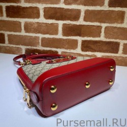 Fashion 1955 Horsebit Small Top Handle Bag 621220 Red