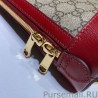 Fashion 1955 Horsebit Small Top Handle Bag 621220 Red