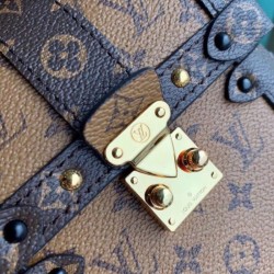 Replica Pochette Trunk Verticale Monogram Reverse Canvas M67873