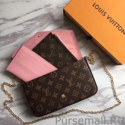 Perfect Pochette Felicie Monogram Canvas M62415