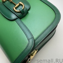 High Quality Horsebit 1955 Shoulder Bag 602204 Green