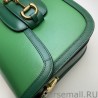 High Quality Horsebit 1955 Shoulder Bag 602204 Green