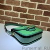 High Quality Horsebit 1955 Shoulder Bag 602204 Green