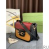 AAA+ Horsebit 1955 Shoulder Bag 602204 Orange /Red