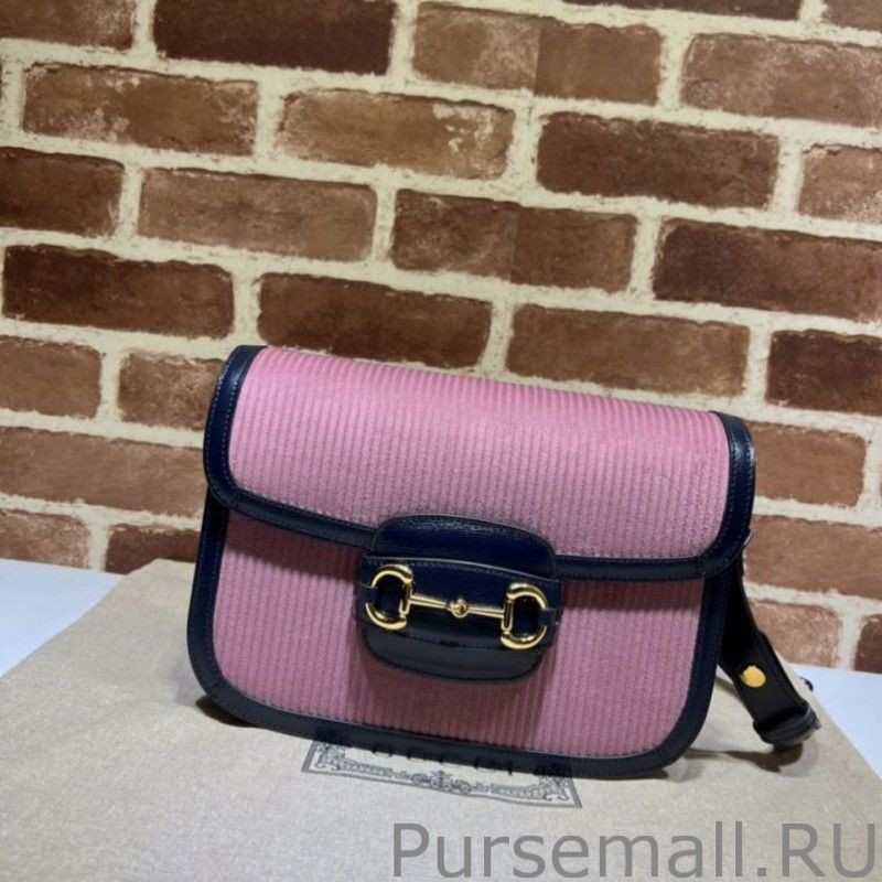 1:1 Mirror Horsebit 1955 Small Bag 602204 Pink