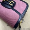 1:1 Mirror Horsebit 1955 Small Bag 602204 Pink