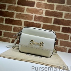 Top Quality Horsebit 1955 Small Shoulder Bag 45454 White