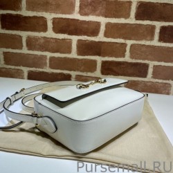 Top Quality Horsebit 1955 Small Shoulder Bag 45454 White