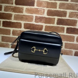 Luxury Horsebit 1955 Small Shoulder Bag 45454 Black