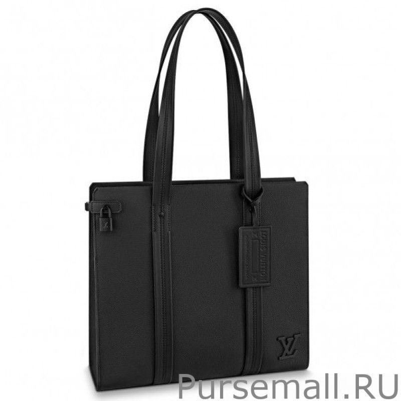 Replicas All Black Aerogram Tote Bag M57308