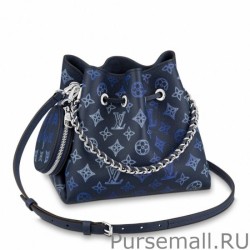 High Bella Bag In Blue Mahina Leather M59552