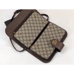 Fashion Ophidia GG messenger bag 548304 Dark Coffee