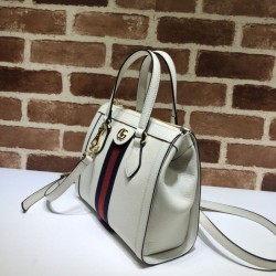 High Ophidia Small GG Tote bag 547551 White