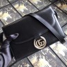 UK Small Leather Shoulder Bag 589474 Black