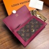 Replicas Flore Chain Wallet Monogram Canvas M67404 Red