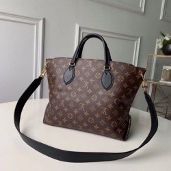 Luxury Flower Zipped Tote MM Monogram M44347