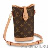 High Fold Me Pouch Monogram Canvas M80874