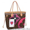 Designer Game On Neverfull MM Tote Bag M57452