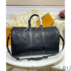 Wholesale Keepall Bandouliere 45 M45532 Black