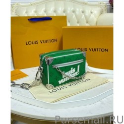 Top Quality Mini Soft Trunk Bag M80816 Green