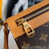 Top Monogram Canvas Saumur Messenger PM M44879