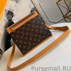 Top Monogram Canvas Saumur Messenger PM M44879