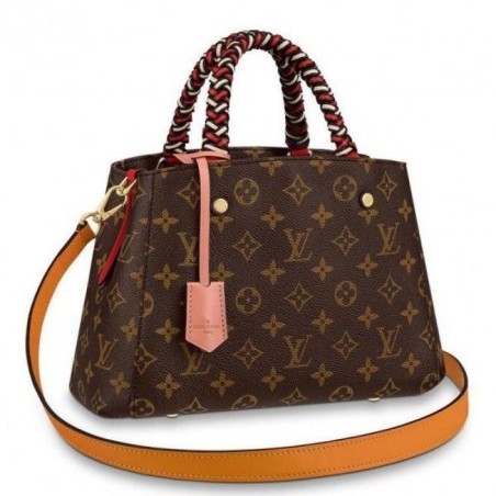 Copy Montaigne BB Bag With Braided Handle Monogram M44671