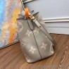 AAA+ NeoNoe MM Bag In Tourterelle Gray Leather M45555