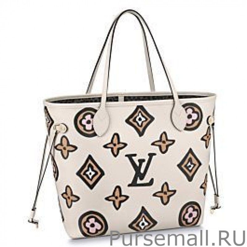 Replica Neverfull MM M45819 Cream