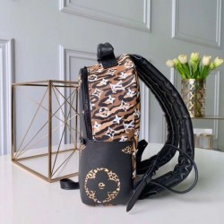 Perfect Palm Springs PM Backpack Leopard Zebra M44718