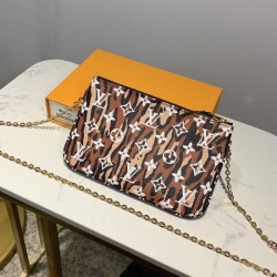 Best Pochette Double Zip Bag M67874