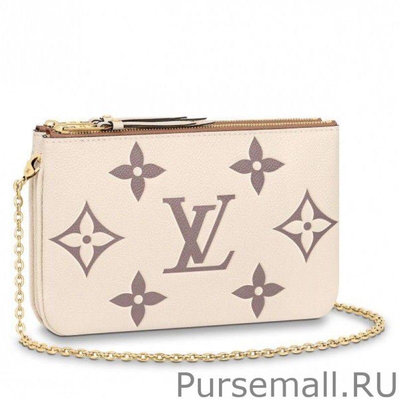 AAA+ Pochette Double Zip Monogram Empreinte M80084